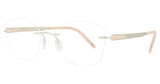 Silhouette Eyeglasses 5555 demo Iced Blossom/7000