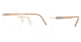 Silhouette Eyeglasses 5555 demo Rose Dove/3538