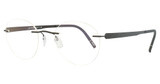 Silhouette Eyeglasses 5555 demo Pure Black/9040