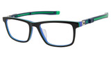 Champion Eyeglasses CUCLUTCH BLACK/BLUE/GRN/C04