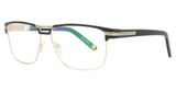 Stacy Adams Eyeglasses SA 1120 BLACK-GOLD