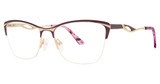 Genevieve Paris Design Eyeglasses Belinda lilac/gold