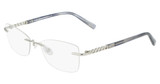 Airlock Eyeglasses AIRLOCK CHARMED 201 SEMI MATTE SILVER/040