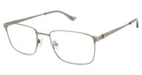 Denon Eyewear Eyeglasses LIAM Metal Silver/MS