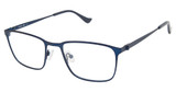 Denon Eyewear Eyeglasses BRUCE Metal Navy Matte/MNM
