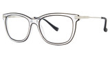kensie Eyeglasses Ironic Black Edging/BK