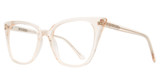 Eight to Eighty Eyewear Eyeglasses Chantel Crystal Beige