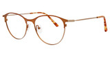 Konishi Eyeglasses KONISHI KF8386 Light Brown/C2