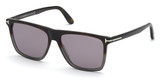 Tom Ford Eyeglasses FT0832 coloured havana / smoke mirror/55C
