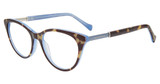 Lucky Brand Eyeglasses VLBD235 Blue Havana