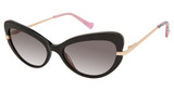BETSEY JOHNSON Eyeglasses DISCO DIVA Black/BLK