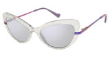 BETSEY JOHNSON Eyeglasses DISCO DIVA Clear/CLR