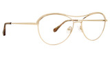 Badgley Mischka Eyeglasses Sabina Gold/GOLD
