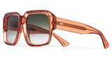 Cutler and Gross Eyeglasses CGSN138857 CORAL CRYSTAL/005
