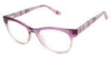 gx by GWEN STEFANI Eyeglasses GX831 purple/blush fade/PUR
