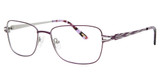 Mademoiselle Eyeglasses MADEMOISELLE MM9270 Purple/ Silver/C2