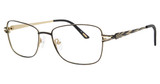 Mademoiselle Eyeglasses MADEMOISELLE MM9270 Black/ Gold/C1