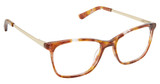 Superflex Eyeglasses SF-599 BROWN GOLD/S402