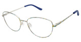 Isaac Mizrahi New York Eyeglasses IM 30055 Blue/BL