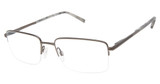 Geoffrey Beene Eyeglasses G474 Gunmetal/GUN
