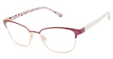 Lulu Guinness Eyeglasses L939 purple/PLU