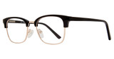 Eight to Eighty Eyewear Eyeglasses Mac Black-Gold
