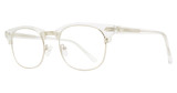 Maxx Eyewear Eyeglasses Lamar Crystal-Silver