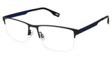 Evatik Eyeglasses EVATIK 9238 BLACK COBALT/M100
