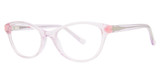 kensie Eyeglasses Squad Crystal Pink/Glitter/PK