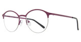 Eye Q Eyewear Eyeglasses BOND Purple/Gunmetal