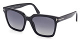 Tom Ford Eyeglasses FT0952 shiny black / smoke polarized/01D
