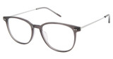 TLG Eyeglasses NU057 TRANSGREYSILVER/C02