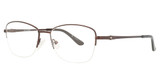 Bulova Eyewear Eyeglasses Sharon Hill Mocha
