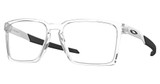 Oakley Frame Eyeglasses OX8055 EXCHANGE POLISHED CLEAR/805503