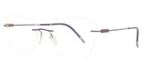 Silhouette Eyeglasses 5561 geometric vigorous berry/4040