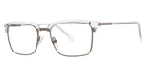B.M.E.C. Eyeglasses BIG FIND crystal/gunmetal