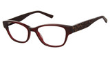 Isaac Mizrahi New York Eyeglasses IM 30058 Red/RE