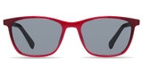 Eco Eyeglasses YAMUNA SUN CLIP Raspberry/RASP