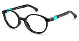 Nano Eyeglasses FLICKER 3.0 MATTE BLACK TURQUOISE/04