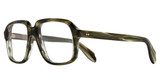 Cutler and Gross Eyeglasses CGOP139754 STRIPED GREEN HAVANA/004