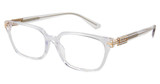 Diva Eyeglasses DI5562 CRYSTAL-GOLD/O29