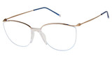 Titanium Eyeglasses CH 16712 White Gold/WG