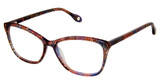 FYSH Eyeglasses FYSH 3698 INDIGO ROSEWOOD/S401