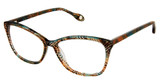 FYSH Eyeglasses FYSH 3698 PECAN TEAL/S402