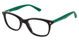 Superflex Eyeglasses SFK-272 BLACK GREEN/S300