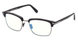 Tom Ford Eyeglasses FT5801-B shiny black/001