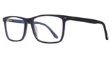 ECKO Unltd Eyeglasses ECKO701 Matte Navy/BLUE