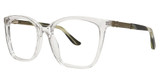 H Halston Eyeglasses H Halston 2002 CRYSTAL/190