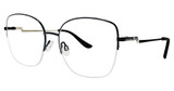 H Halston Eyeglasses H Halston 2011 BLACK/021