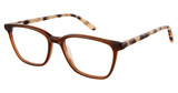 Camelot Eyeglasses Katrina Brown Crystal/BROWN